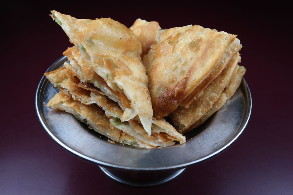 scallion pancakes